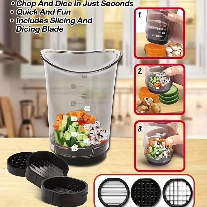 Multi-Function Vegetable & Fruit Slicer Cup