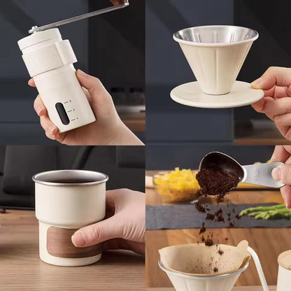 Portable Manual Coffee Maker Travel Set